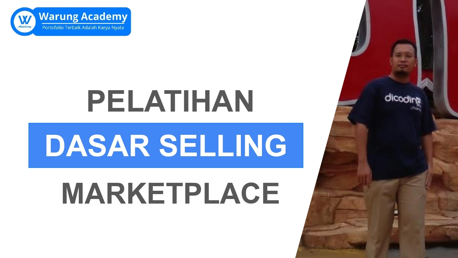 PELATIHAN DASAR SELLING MARKET